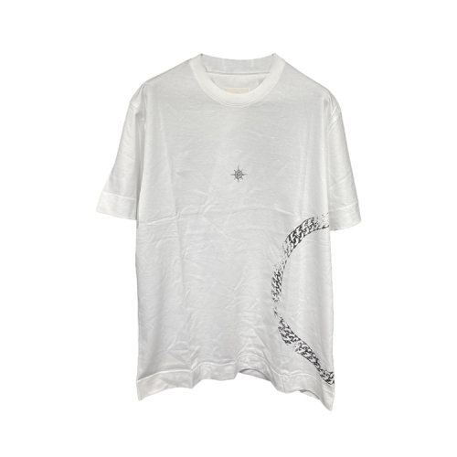 Givenchy 紀(jì)梵希 女士白色印花短袖