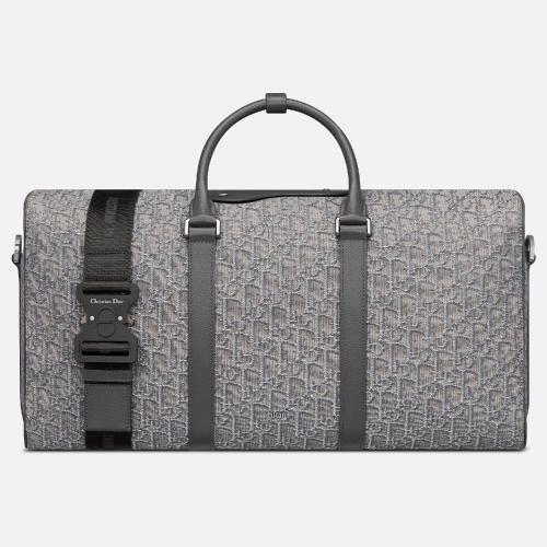  DIOR迪奧 22年秋冬 男士 旅行包 Dior Lingot 50 行李袋 1ADDU120DOS_H30Q