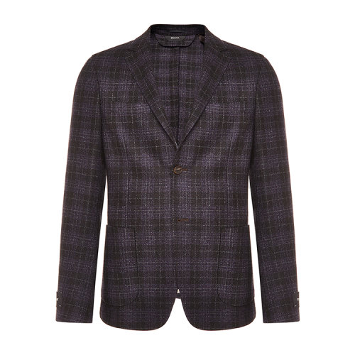 Z Zegna 深灰色 假兩件可拆卸男士西裝 1DNGG0-854768-768