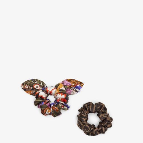  FENDI芬迪 22年秋冬 女士 發(fā)帶 春節(jié)限定系列發(fā)帶兩件裝 FXT268AIE8F18WX