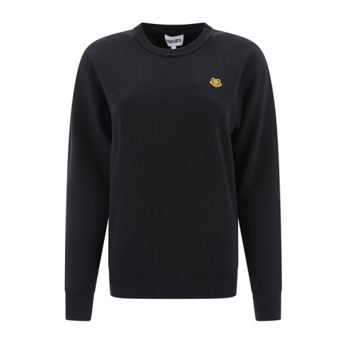 KENZO/高田賢三  女士黑色迷你虎頭衛(wèi)衣運動衫女裝FB52SW8204ML-99