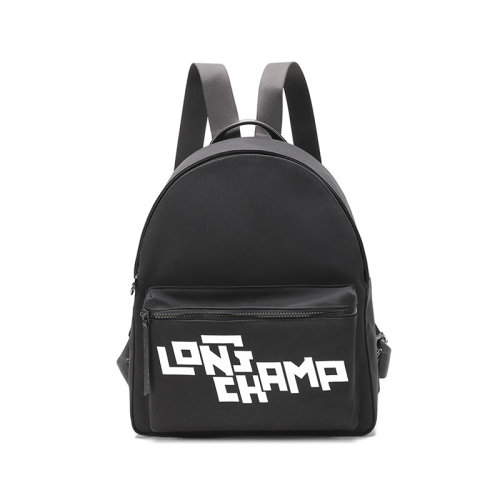 Longchamp/瓏驤 男女中性LE PLIAGE LGP系列織物雙肩包背包LOGO圖案 20001 438