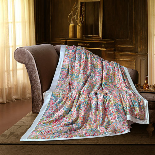 Fantti /芬緹 床上用品40支天絲印花可水洗夏被空調(diào)被夏涼被夏季單雙人薄被床品套件-多瑙河畔