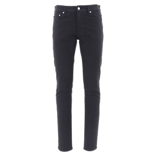  Alexander McQueen/亞歷山大麥昆 男士黑色棉質牛仔褲 567869 QNY01 1000 PLFSX