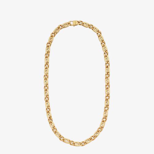  FENDI芬迪 22年秋冬 男士 項(xiàng)鏈 O’Lock necklace 7AJ555B08F1HRI