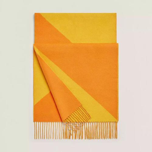  HERMES愛(ài)馬仕 22年秋冬 女士 圍巾 Echarpe Casaque en Biais H259094S 05