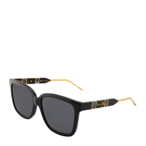 GUCCI/古馳 肖戰(zhàn) 倪妮 李宇春 鹿晗 金鐘仁 明星同款 復(fù)古 摩登 男女款 太陽(yáng)鏡 墨鏡 眼鏡 GG0599SA 0603S 56mm 0602S 55mm GUCCI 古馳