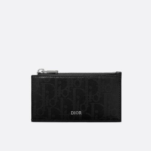  DIOR迪奧    男士 卡包 拉鏈卡夾 2ES*w*BC250VPD_H03E 預(yù)定商品1-3周發(fā)貨
