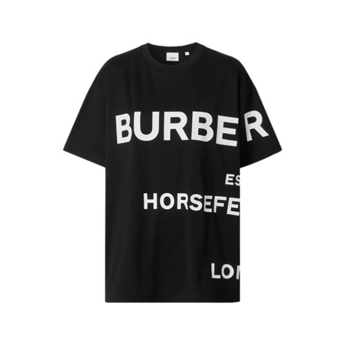 BURBERRY/博柏利【22春夏新款】男款棉質(zhì)寬松版圓領(lǐng)短袖T恤 80406941