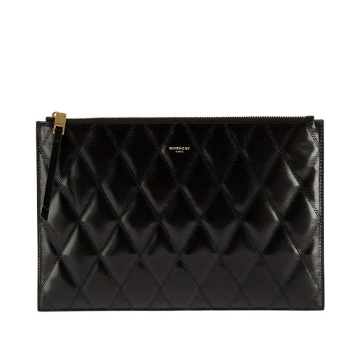 Givenchy/紀(jì)梵希 女包 女士 黑色皮革時(shí)尚手拿包 BB602QB08Z-001