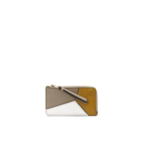  LOEWE羅意威 22年秋冬 女士 卡包 Puzzle coin cardholder in classic calfskin C510R50X04-18