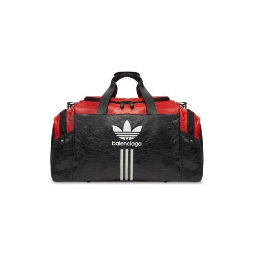  BALENCIAGA巴黎世家 22年秋冬 男士 旅行包 Mens Balenciaga / Adidas Gym Bag  in Black 7218