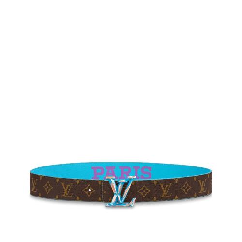  LV路易威登 22年秋冬 男士 腰帶 Ceinture LV Pyramide Cities Exclusive 40 mm reversible M0