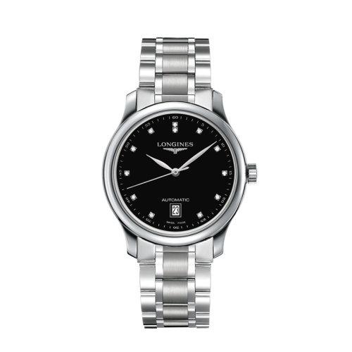LONGINES/浪琴 名匠系列 鉆石時(shí)標(biāo) 精鋼 自動(dòng)機(jī)械 男士腕表 L2.628.4.57.6