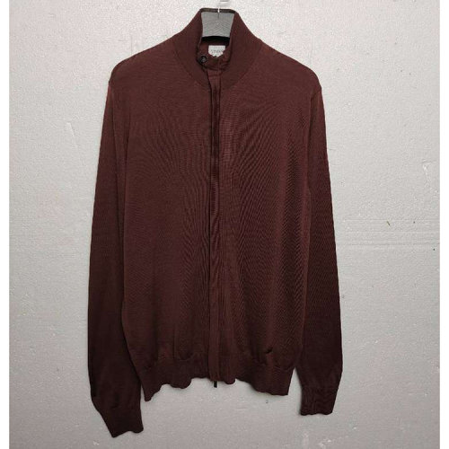 ARMANI COLLEZIONI/阿瑪尼卡爾茲紅色男士針織衫SCE04MSC02M353