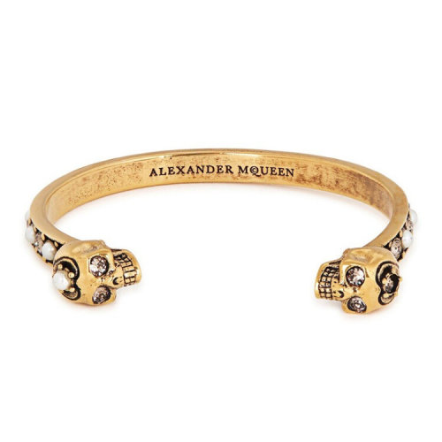 Alexander McQueen/亞歷山大麥昆 女士 女款 時(shí)尚時(shí)尚百搭手鐲 553653J160T7124