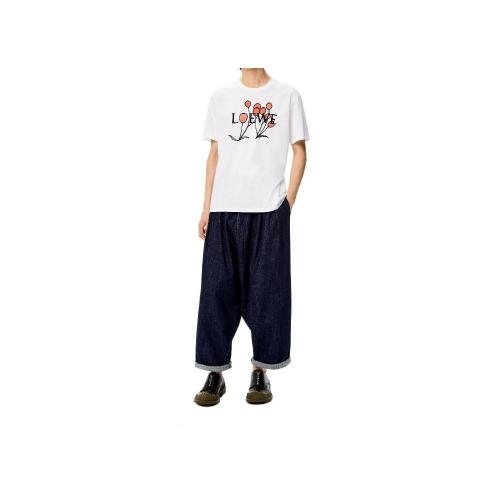 LOEWE羅意威 22年秋冬 男士 短袖T恤 Herbarium LOEWE T-shirt in cotton H800Y22X13-2016