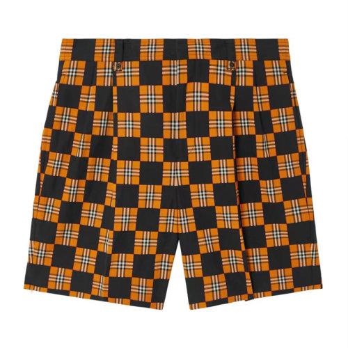 BURBERRY/博柏利 女士格紋棉質(zhì)短褲 80425891