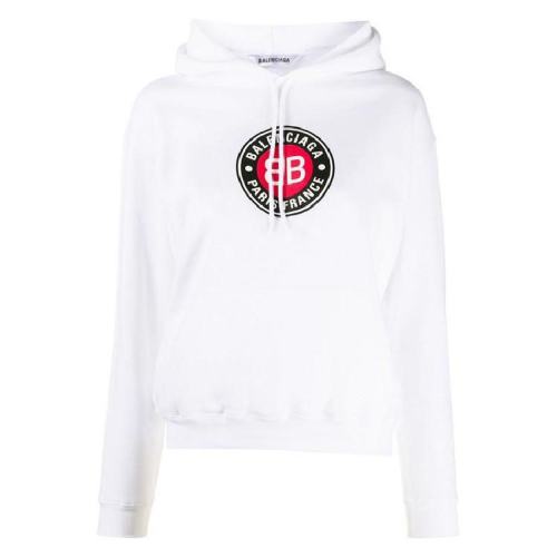  Balenciaga/巴黎世家 女士黑色棉質(zhì)衛(wèi)衣 612959-TJVD7-1000 PLFSX