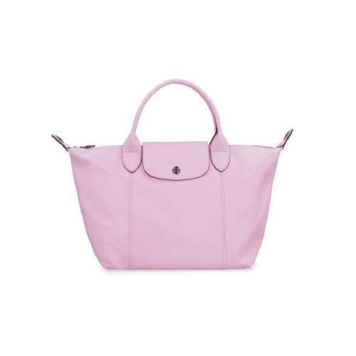  Longchamp/瓏驤 女士淺粉色皮革手提包 L1512 757 P36 PLSX