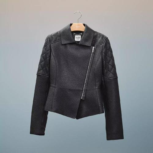  HERMES愛(ài)馬仕 22年秋冬 女士 夾克 Blouson Inspiration Biker en cuir H2H1206D00234