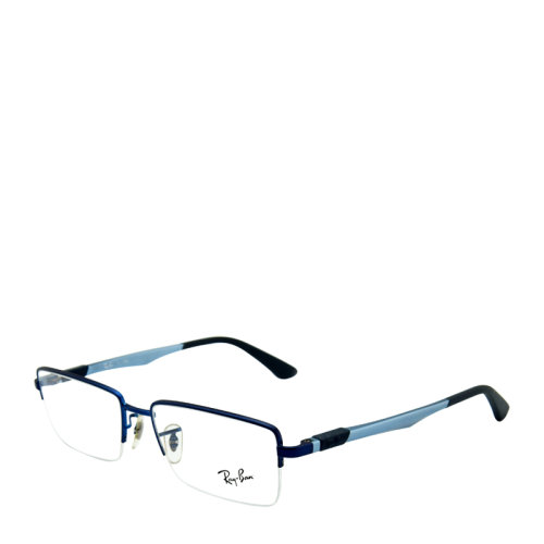 Ray-Ban/雷朋 商務(wù) 休閑 超輕 半框 男女款 光學(xué)鏡架 近視 眼鏡框 眼鏡架 RX6314D 55mm RX8734D RX6263 54~56mm RayBan 雷朋