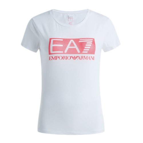  Emporio Armani/安普里奧阿瑪尼 女士印花棉質(zhì)短袖T恤 3ZTT46 J29Z 1100 PLFSX
