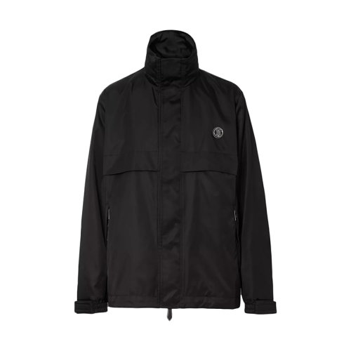 BURBERRY/博柏利      男士黑色便攜式連帽專屬標識 ECONYL?外套80431551
