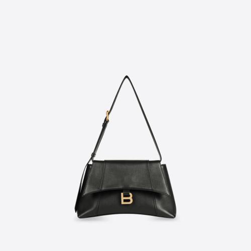  BALENCIAGA巴黎世家 22年春夏 女士 手提包 Women's Downtown Small Shoulder Bag  in Black 6 預(yù)定商品1-3周發(fā)貨