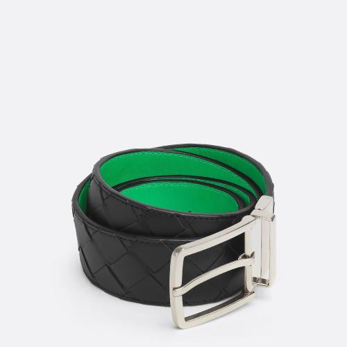  BV葆蝶家 22年秋冬 男士 腰帶 ceinture reversible intrecciato 652944VCPQ11042