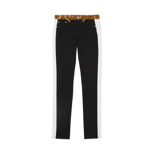  BURBERRY/博柏利 女士花色棉質(zhì)牛仔褲 80163851 PLFSX