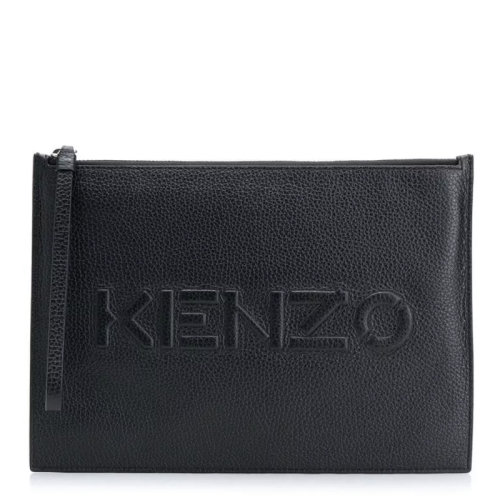 KENZO/高田賢三 凱卓男包 男士 黑色皮革時(shí)尚手拿包 FA65PM502L45.99