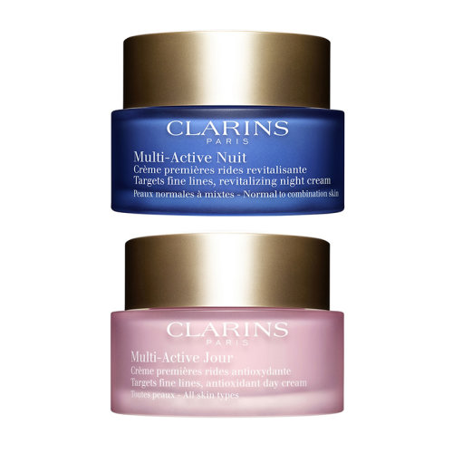CLARINS/嬌韻詩青春賦活凍齡霜系列組合套裝 日霜50ml+晚霜50ml