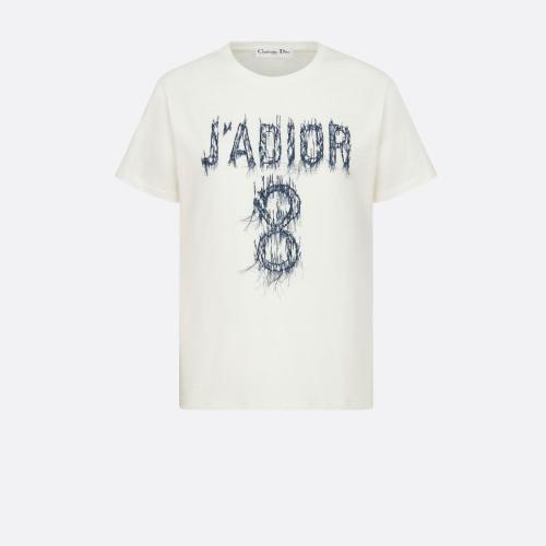  DIOR迪奧 22年秋冬 女士 短袖T恤 T 恤 123T04A4435_X0200 預(yù)定商品1-3周發(fā)貨