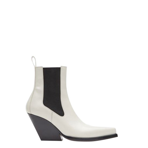 Bottega Veneta/葆蝶家 寶緹嘉女鞋 女士皮革尖頭經(jīng)典時(shí)尚輕便靴短靴高跟靴 639826V01M0