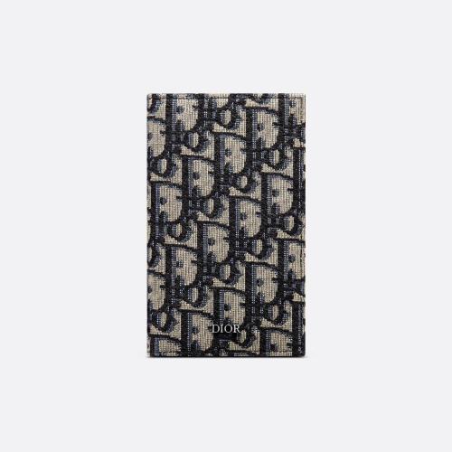  DIOR迪奧 22年秋冬 男士 卡包 長款雙折卡夾 2ESCH147YSE_H05E