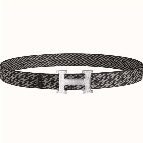  HERMES愛馬仕 22年秋冬 男士 腰帶 Boucle de ceinture H Martelee %26 Sangle H 32?mm H064549