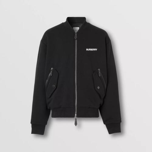  BURBERRY 22年秋冬 男士 馬術(shù)騎士印花棉質(zhì)寬松飛行夾克 80579611