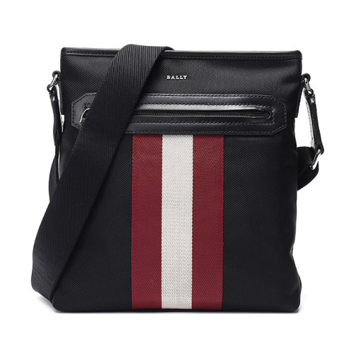 BALLY/巴利 男士織物單肩斜挎包 CURRIOS TSP