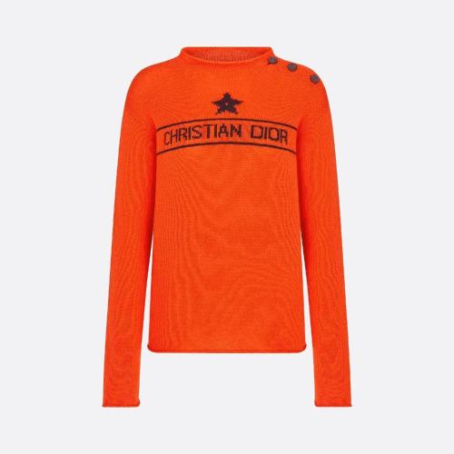  DIOR迪奧 22年秋冬 女士 針織衫 Pull ST-TROPEZ Dioriviera 244S94ST054_X2525