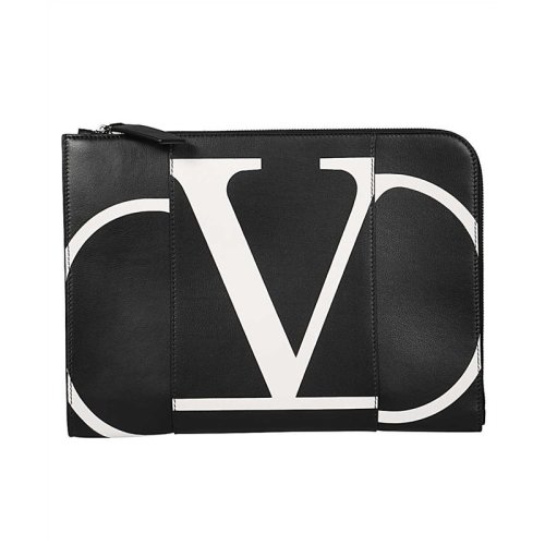  Valentino/華倫天奴 男士黑色皮革手拿包 SY2B0834 PCR NER PLSX