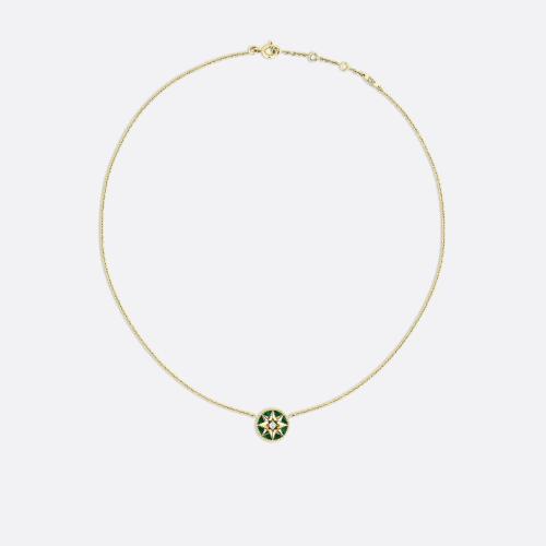  DIOR迪奧 22年秋冬 女士 項鏈 Rose des Vents 項鏈 JRDV95051_0000 預(yù)定商品1-3周發(fā)貨