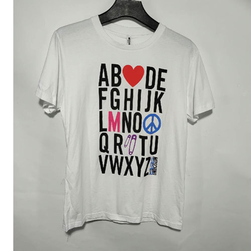 MOSCHINO/莫斯奇諾 男士白色短袖（商品瑕疵）