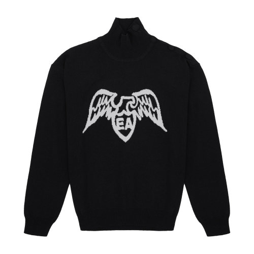 Emporio Armani 女士 黑色 針織毛衣  8N2MW4-2M71Z-0926