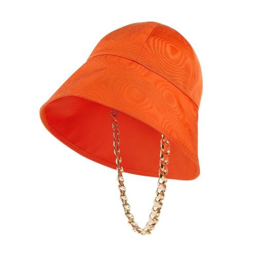  GUCCI古馳 22年秋冬 女士 飾鏈帶云紋織物漁夫帽 729128 3HAPM 7500