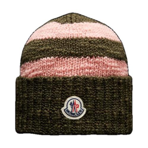  MONCLER蒙可蒙克萊 22年秋冬 女士 帽子 Wool %26 Cotton Beanie H20933B00027M2151828