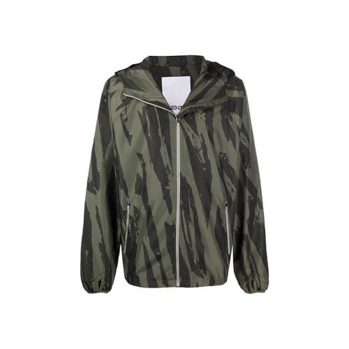  KENZO/高田賢三 男士拼色尼龍夾克 FB65BL1551NL-52 PLFSX