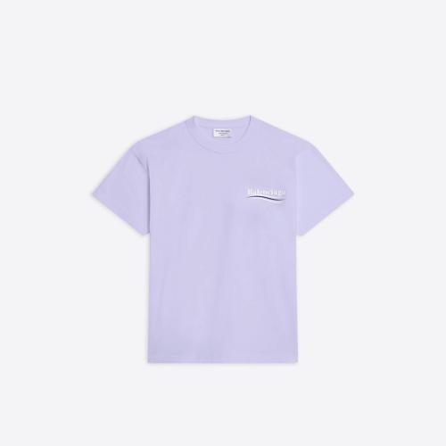  BALENCIAGA巴黎世家 22年春夏 女士 短袖T恤 Women's Political Campaign Small Fit T-shirt 預(yù)定商品1-3周發(fā)貨