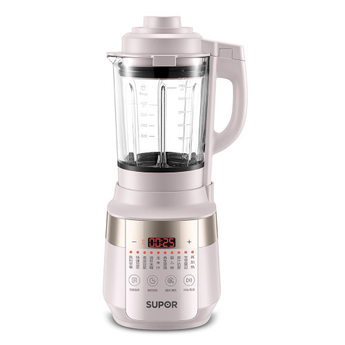 supor/蘇泊爾破壁機SP50家用全自動多功能料理機早餐機輔食機養(yǎng)生奶昔豆?jié){果汁機一鍵清洗