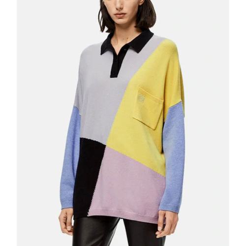 LOEWE/羅意威 女士多色時尚休閑針織衫/毛衫 S359Y14K741145 PLFSX